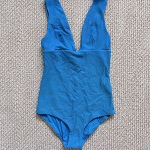 & Other Stories Vibrant Blue One Piece Sz 2